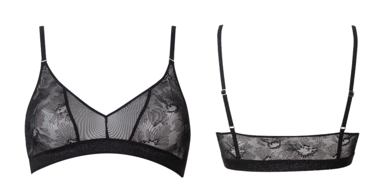 BOTT Lingerie - Brassière Le Crush - Noir Shadow – XL