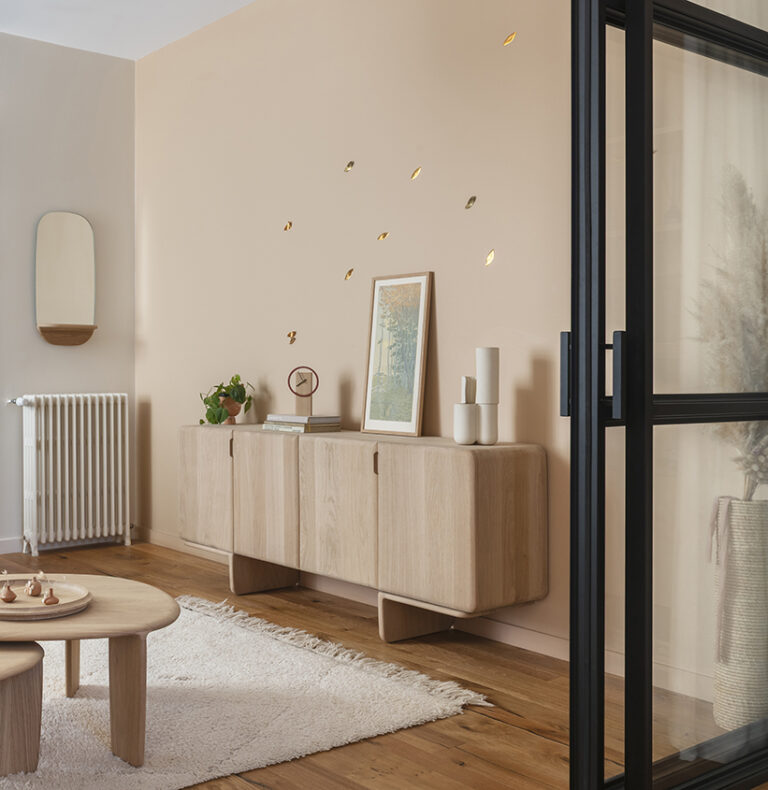 Drugeot.com - Buffet TÉHÈME - 4 portes – teinte-noyer-finition