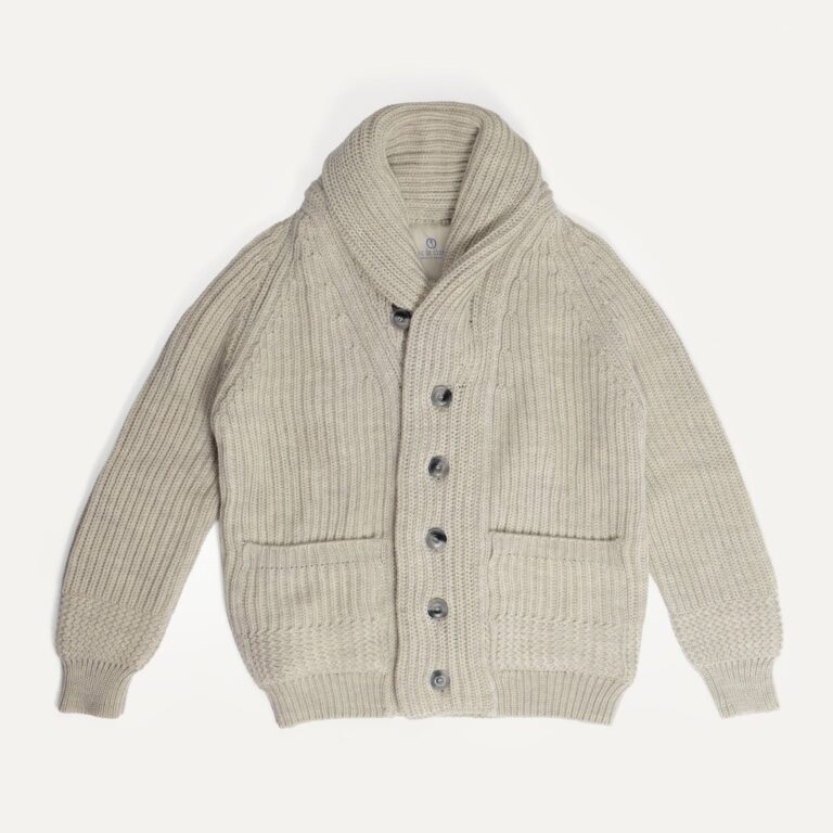 Bleu De Chauffe - Cardigan Doëlan - Naturel