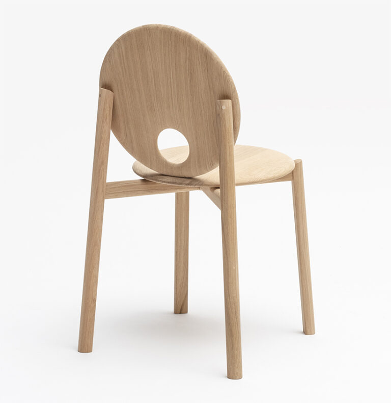 Drugeot.com - Chaise HELIO – teinte-noyer-finition