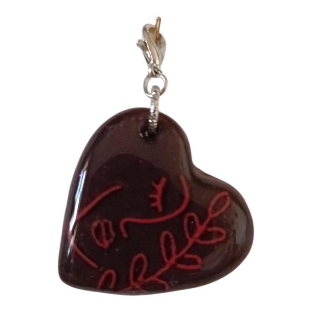 charms breloque L’Atelier de Patricia - Charms breloque – marron fonce