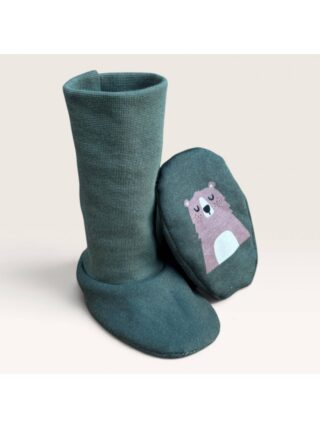 Chaussons de portage Banff par la marque Les Mômes des Dômes Les Mômes des Dômes - Chaussons de portage Banff