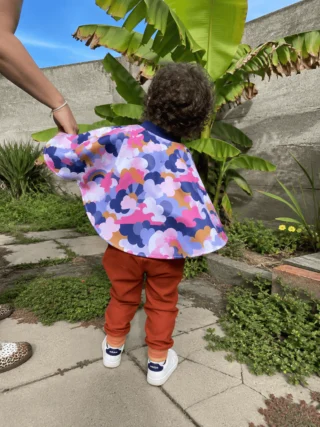CHO Poncho spécial voiture approuvé par Sécurange – Yoko par la marque Les Mômes des Dômes Les Mômes des Dômes - CHO Poncho spécial voiture approuvé par Sécurange – Yoko