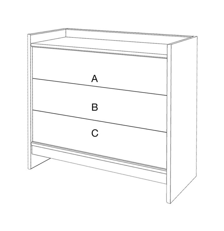 Drugeot.com - Commode BRIC – teinte-noyer-finition