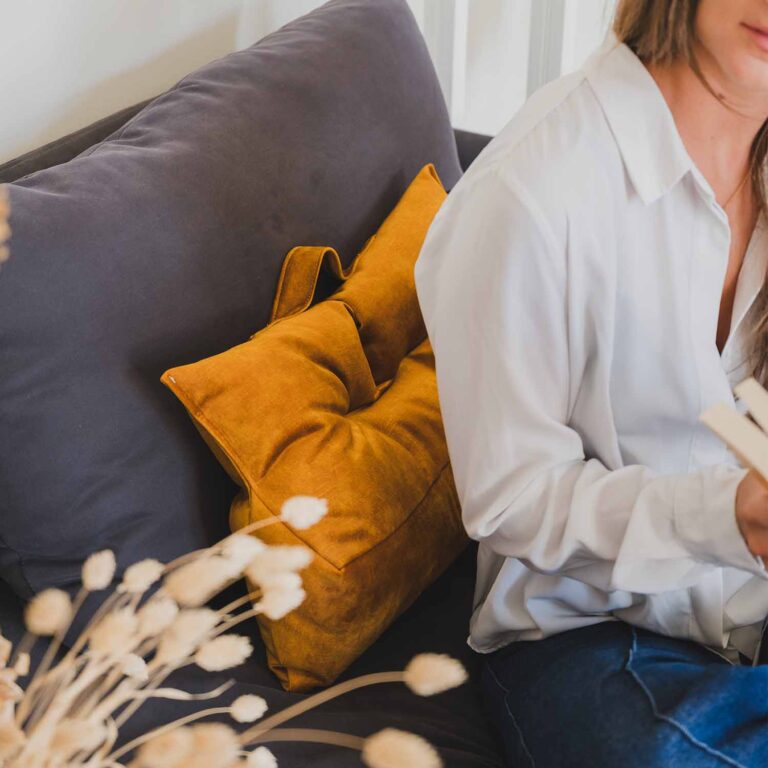 Cosy Club - Coussin lombaire · LEANDRO Jaune safran