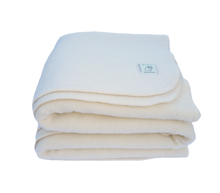 Made in Occitanie - Couverture en laine "Monts de Lacaune" – 240 x 260