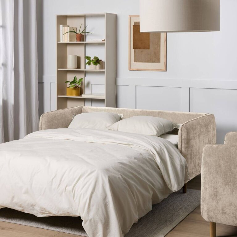 ESSENTIELS PAR CAMIF - Canapé convertible tissu Portimo