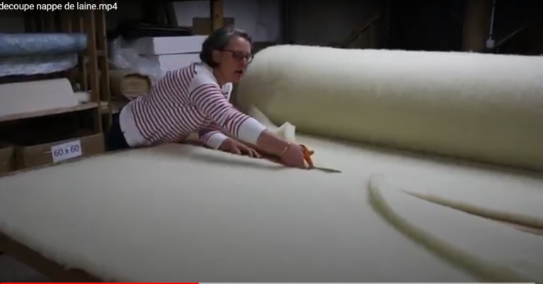 Made in Occitanie - Nappe de laine – 450g/m²