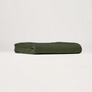 Drap housse en Percale de coton – Vert sapin par la marque DEJORINE DEJORINE - Drap housse en Percale de coton – Vert sapin