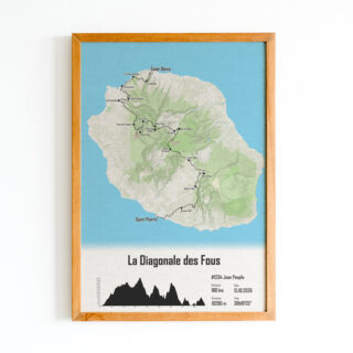 Affiche Diagonale des Fous par la marque The Post Trace The Post Trace - Affiche Diagonale des Fous