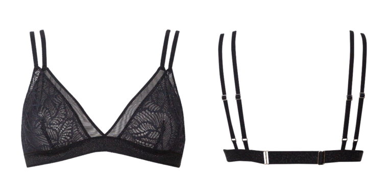 BOTT Lingerie - Double Triangle La Teuf - Noir Shadow – XL