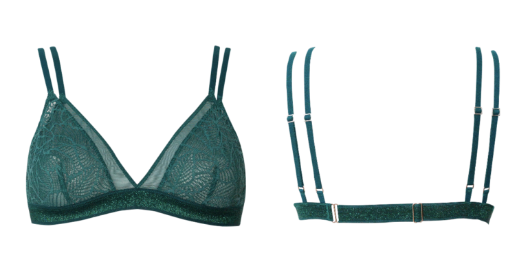 BOTT Lingerie - Double Triangle La Teuf - Vert Midnight – M
