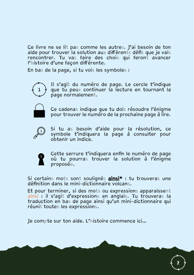 les Mômes des Dômes - Enquête au pays des volcans - Escape book