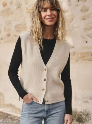 MAISON SOLFIN - Gilet sans manche Estelle