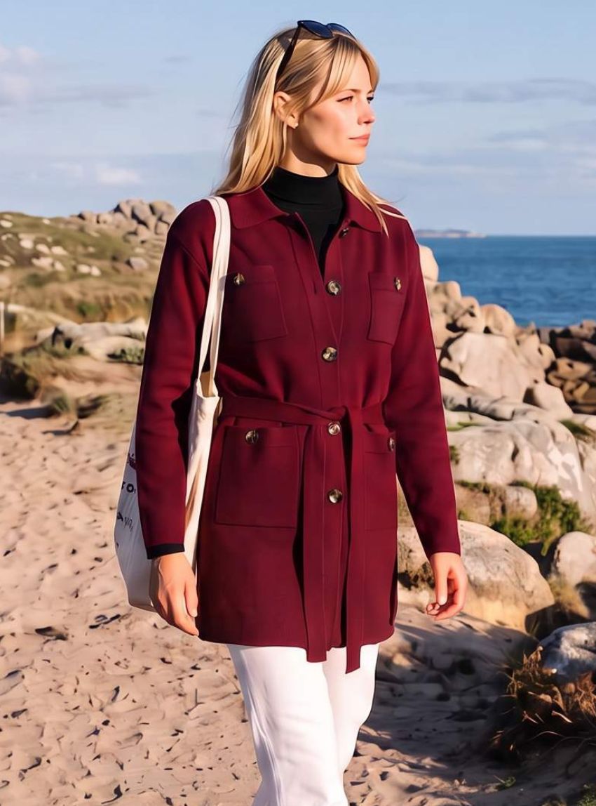 fiche produit850x1148 13 80367964 2e66 40b2 87de fd115485e9e8 LAFRANÇAISE - Veste Ella – L
