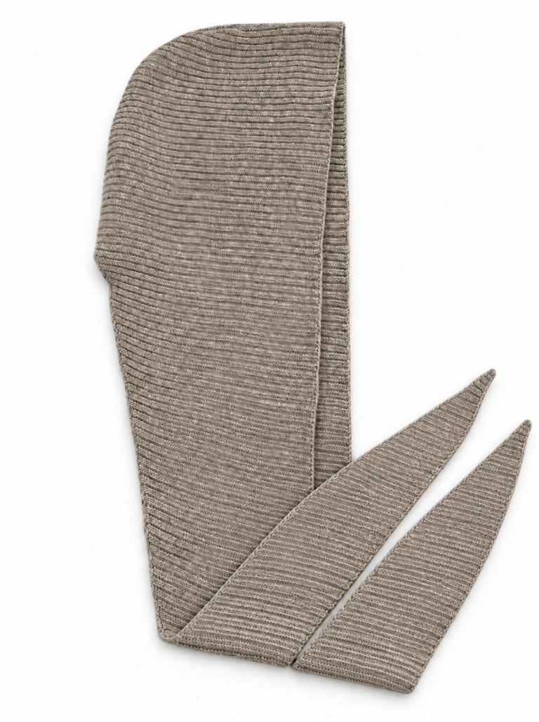 PIPOLAKI - Cagoule écharpe Pietra – Gris clair