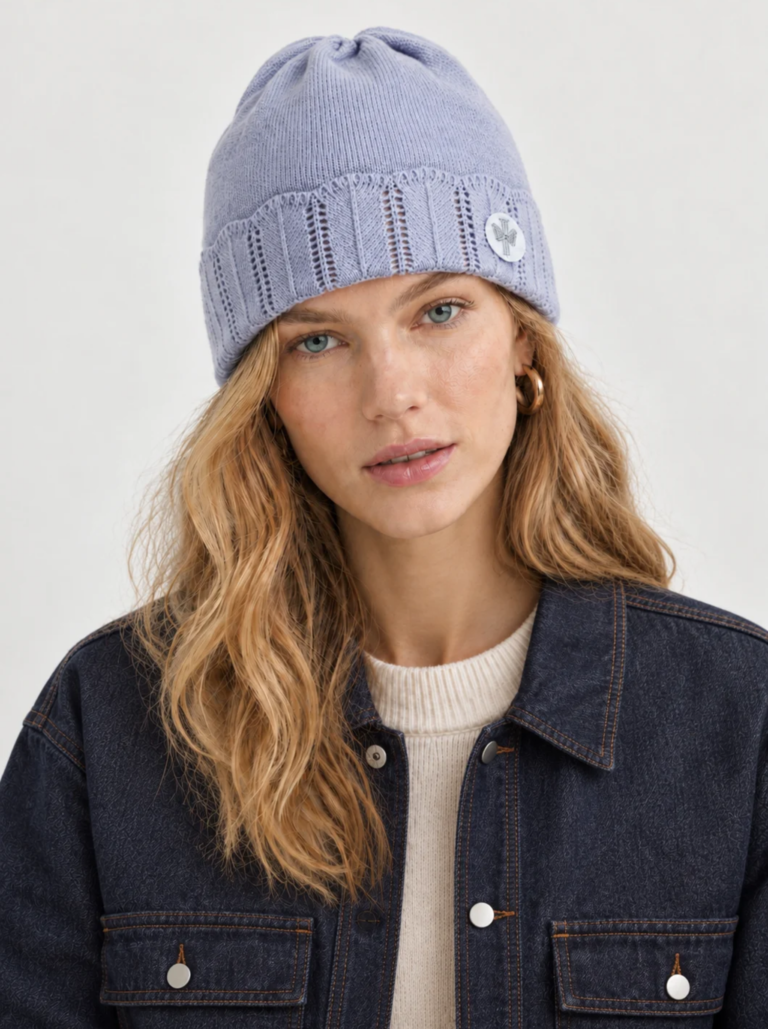 PIPOLAKI - Bonnet Pavie – Bleu clair