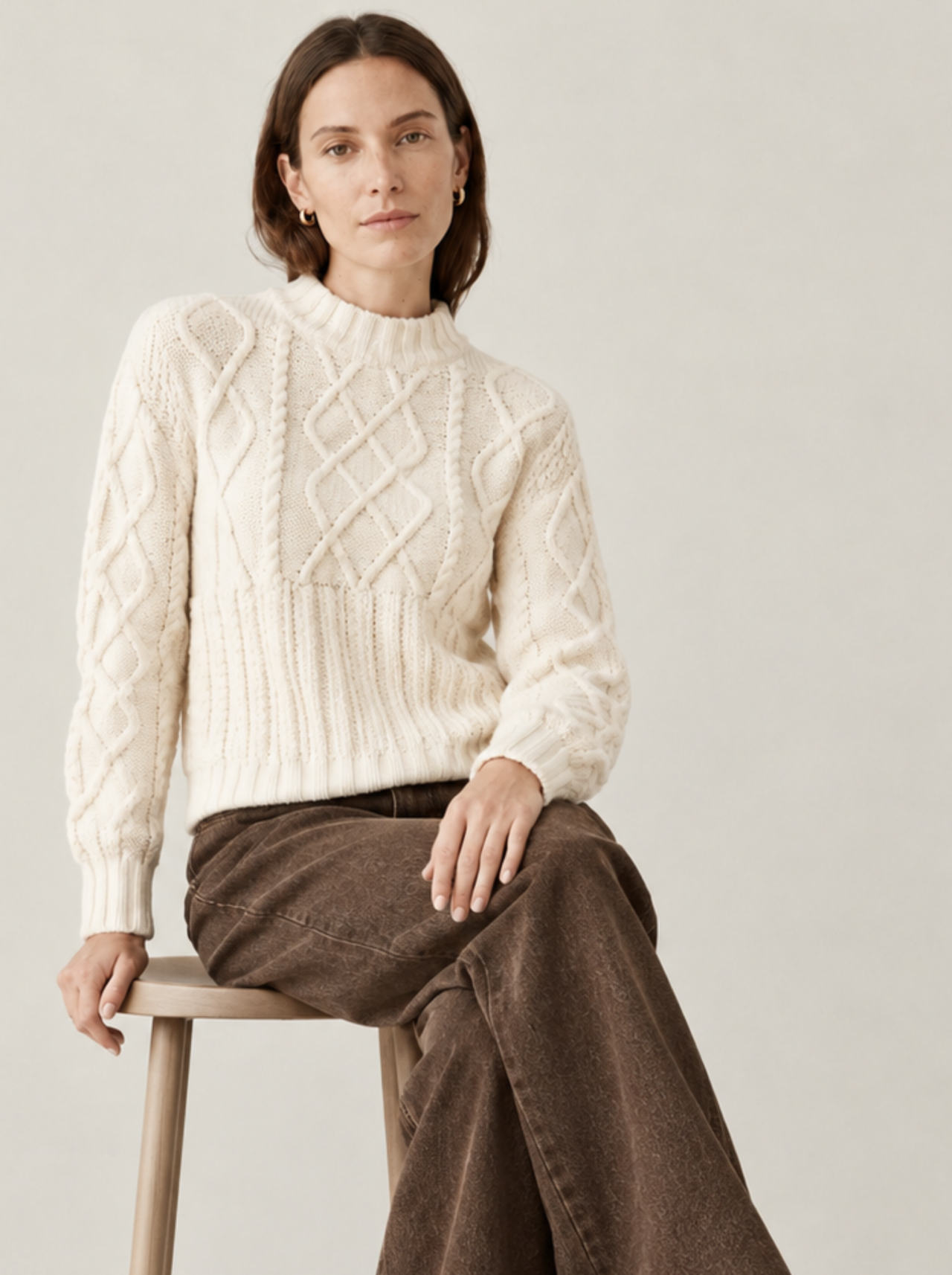 fichesproduit 37 PIPOLAKI - Pull PIPOLAKI - Femme – Blanc / L