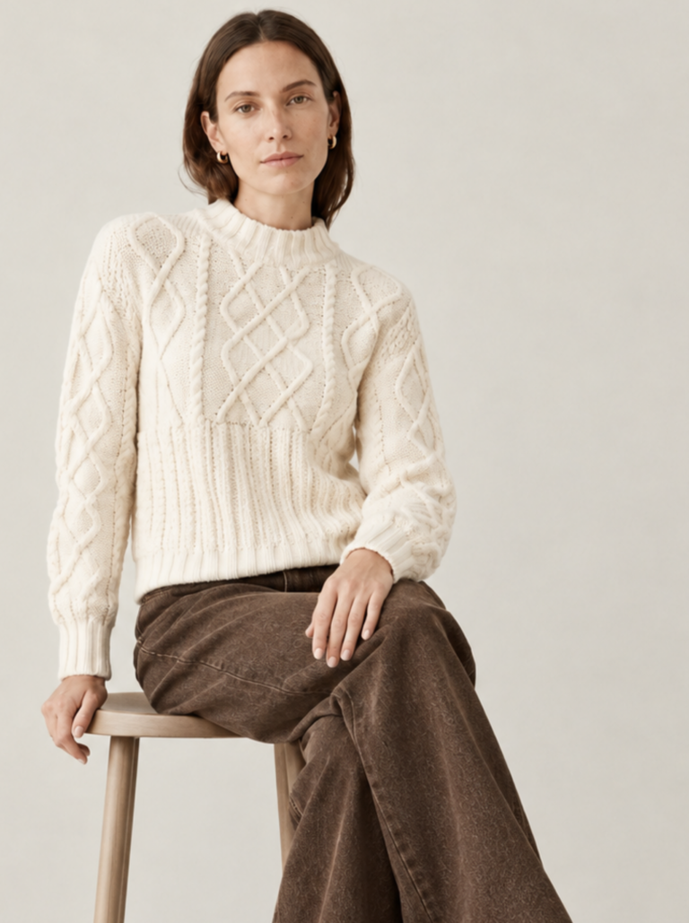 fichesproduit 37 PIPOLAKI - Pull PIPOLAKI - Femme – Blanc / L