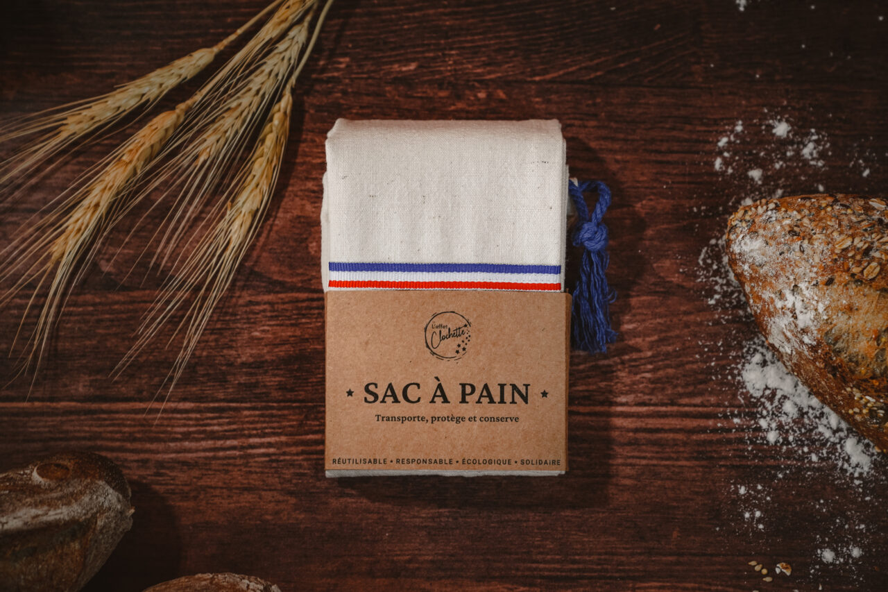 file 14 L'Effet Clochette - L'authentique Sac à Pain de nos grands parents en lin/métis by l'Effet Clochette