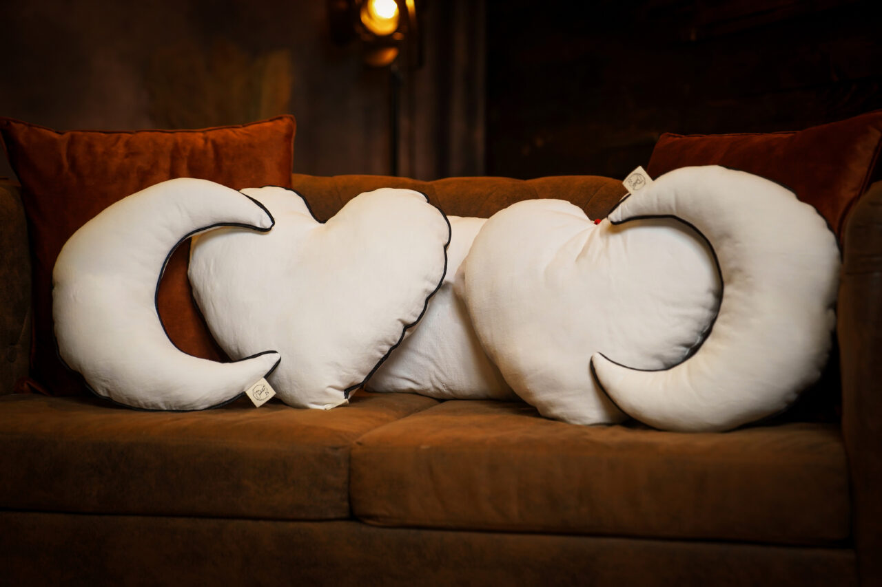 file 45 by l'Effet Clochette - Coussins déco aux formes originales 100% recyclé & dépollué