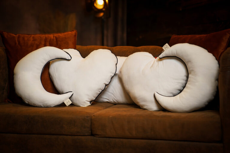 file 45 by l'Effet Clochette - Coussins déco aux formes originales 100% recyclé & dépollué