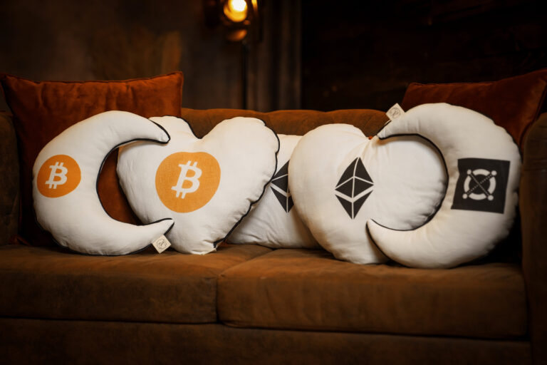 L'Effet Clochette - Coussins imprimés crypto à l'unité by l'Effet Clochette