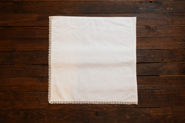 by l'Effet Clochette - Serviettes artisanales pur coton ou lin ancien 100% revalorisé
