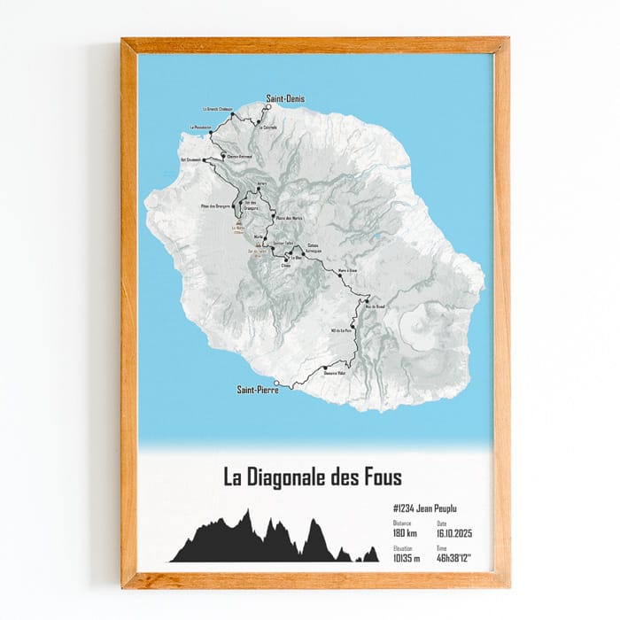 The Post Trace - Affiche Diagonale des Fous