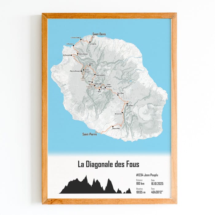 The Post Trace - Affiche Diagonale des Fous
