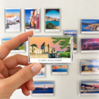 Magnet Carcassonne par la marque Foliove Foliove - Magnet Carcassonne
