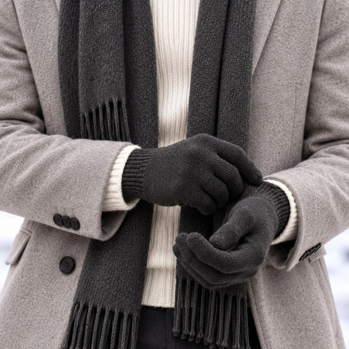 gants laine merinos homme roc meije portes palaba PALÂBA - Gants laine mérinos homme – Roc Meije – S/M