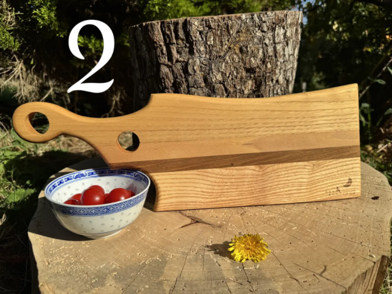 Sève et Copeaux - Planches à découper/présenter "Le Hachoir Taillandier" - toutes nos pièces uniques – 2
