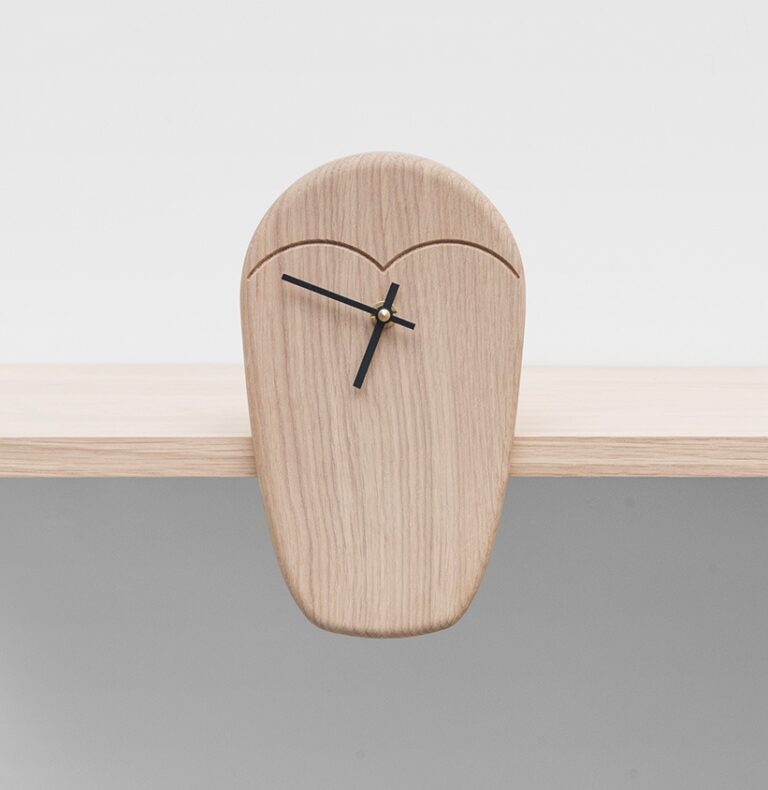 Drugeot.com - Horloge HIBOU – vernis-mat-finition-standard