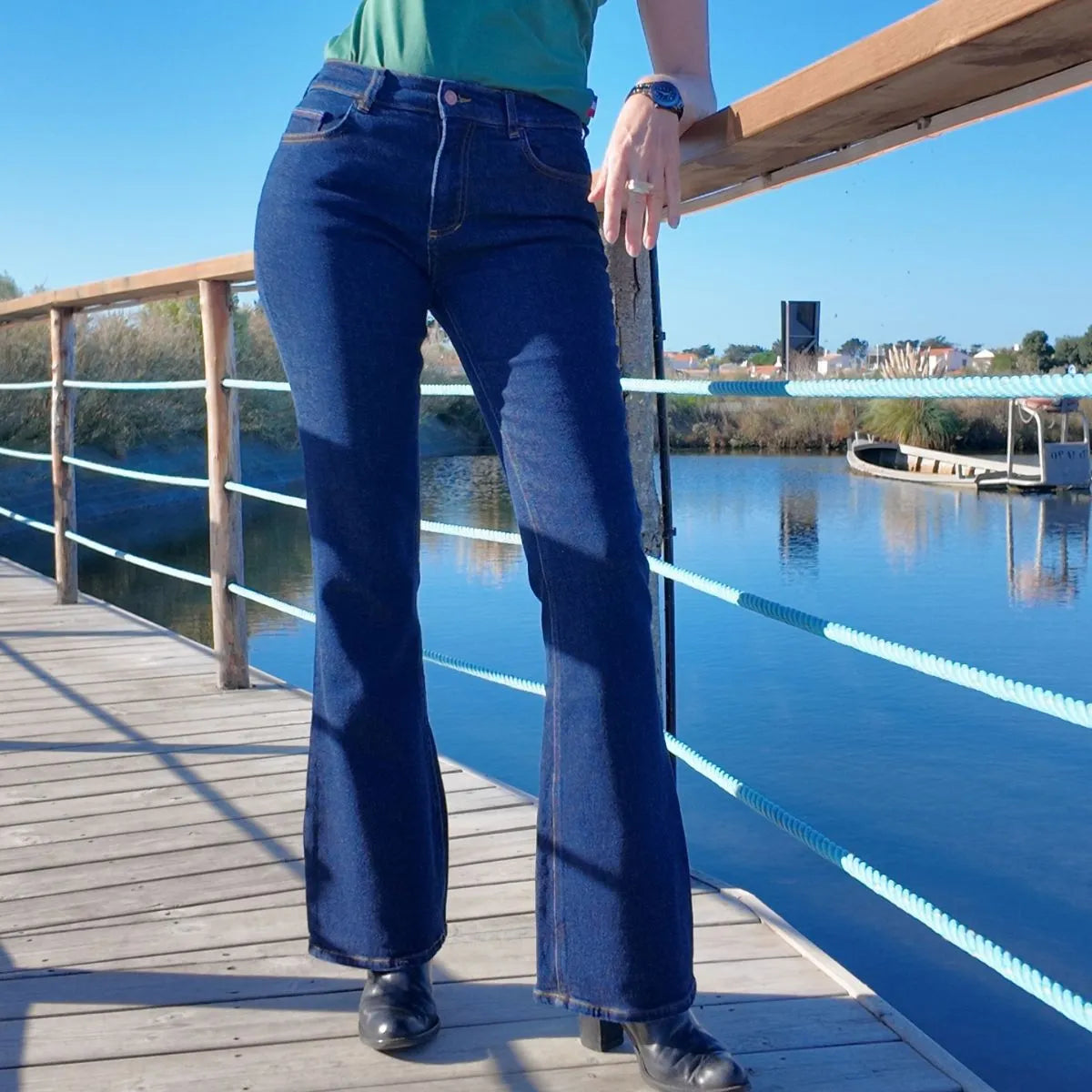 jean francais femme bootcut palaba 1 PALÂBA - Jean français Femme Bootcut – 40