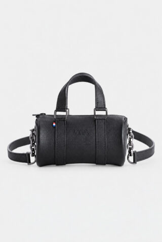 Jim nano – cuir noir grainé par la marque Nodie’s Nodie’s - Jim nano – cuir noir grainé