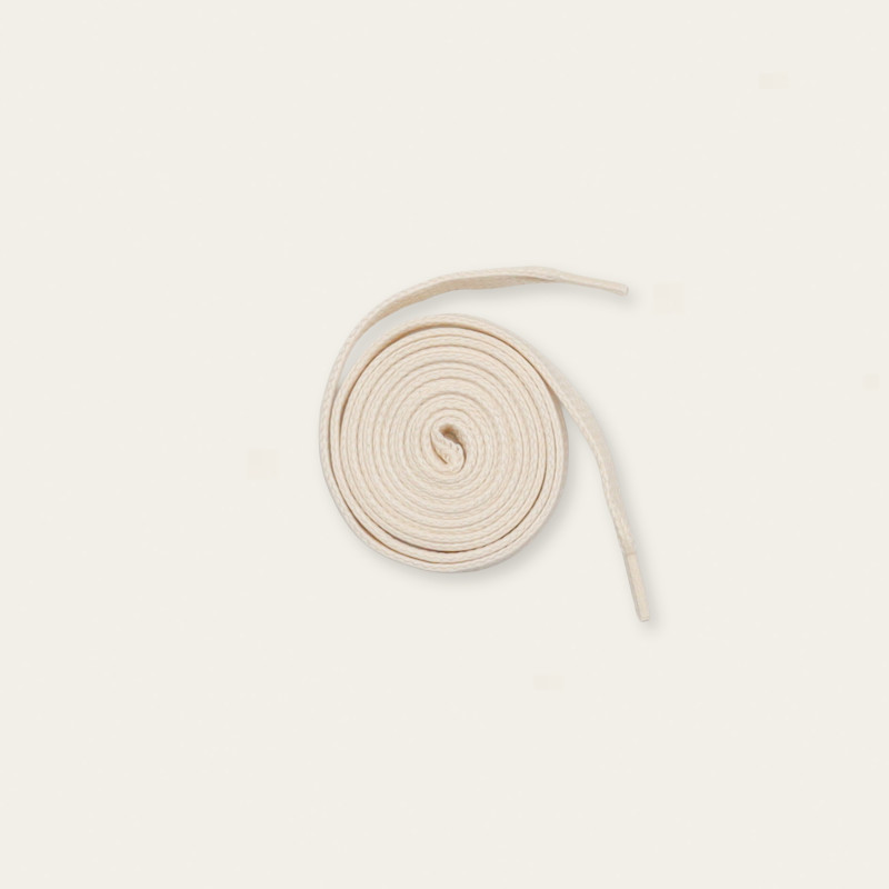 lacets coton bio ecru Sessile.co - Lacets Coton Bio Écru – 150