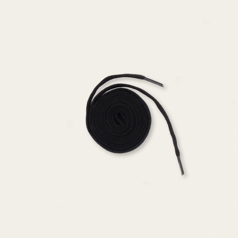 lacets coton noirs Sessile.co - Lacets Coton Noirs – 150