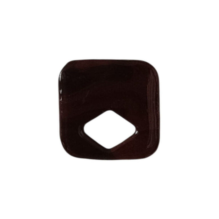 L’Atelier de Patricia - Le pin's support à lunettes - version homme – marron et noir