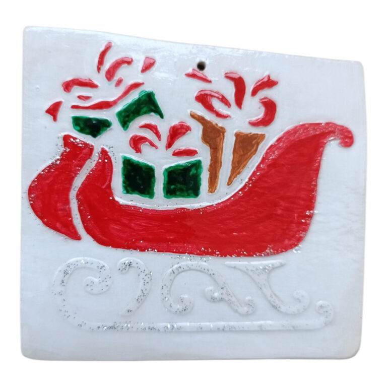 L’Atelier de Patricia - Les Petits Tableaux de l’Avent de Noël – Rouge et blanc