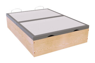 Lit coffre 140×200 rangement XL par la marque ABC Meubles ABC Meubles - Lit coffre 140×200 rangement XL