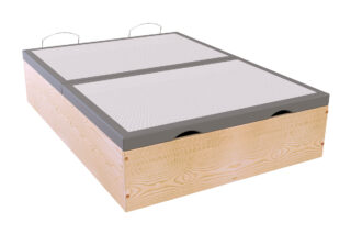 ABC Meubles - Lit coffre 160×200 rangement XL