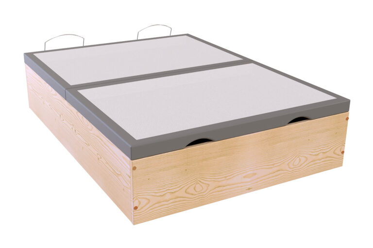 ABC MEUBLES - Lit coffre 160x200 rangement XL