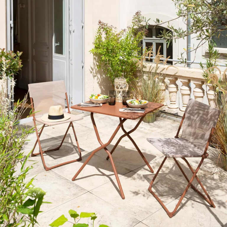 lot de deux chaise pliante balcony lafuma mobilier 4 coloris LAFUMA MOBILIER - Lot de deux chaise pliante BALCONY Lafuma Mobilier - 4 coloris