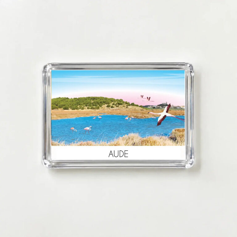 Foliove - Magnet Aude et ses flamants roses