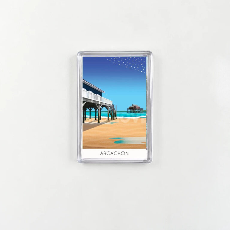 Foliove - Magnet Cabanes tchanquées – Arcachon