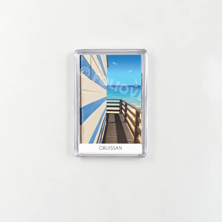 Foliove - Magnet Gruissan Cabane de Plage