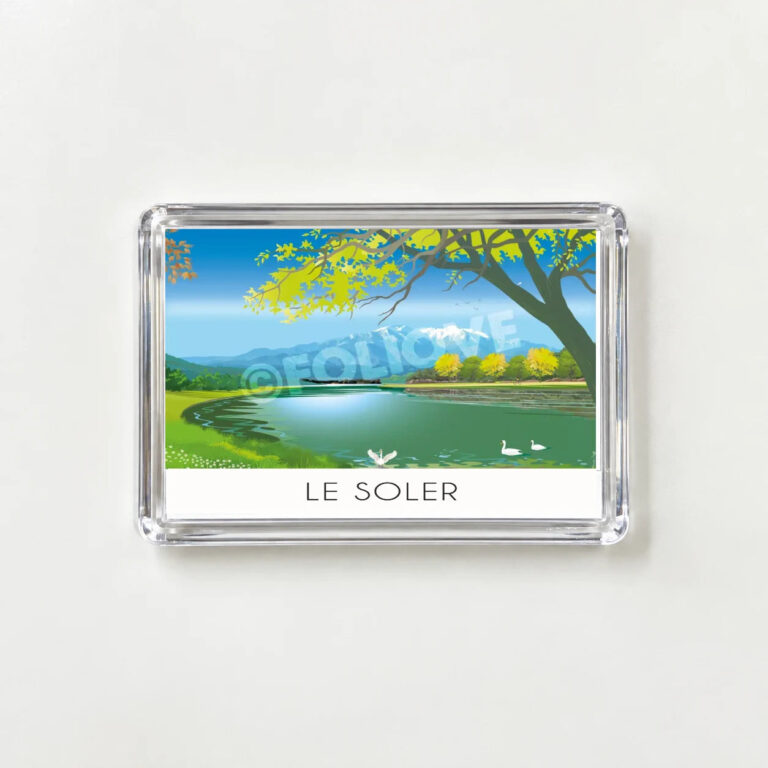 Foliove - Magnet Le Soler Lac