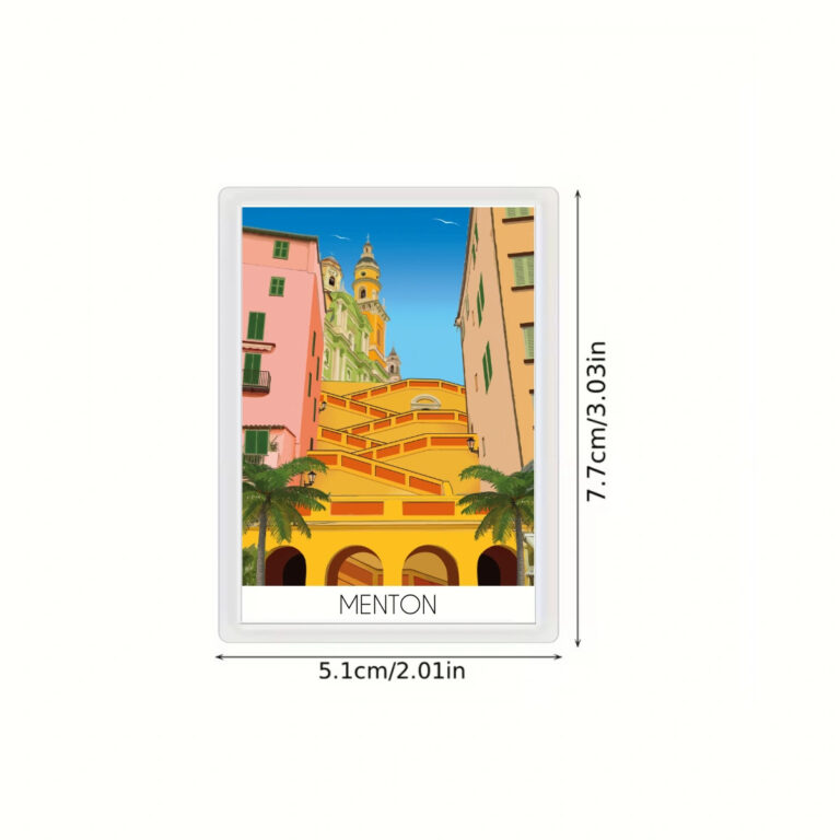 Foliove - Magnet Menton Vieille Ville