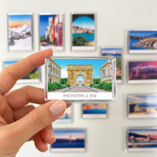 Magnet Montpellier Arc de Triomphe par la marque Foliove Foliove - Magnet Montpellier Arc de Triomphe